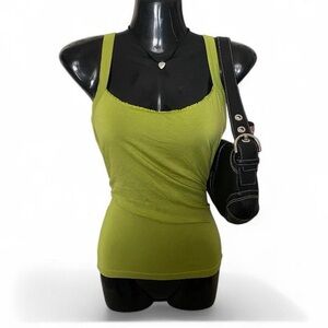 Danier Vibrant Green Women's Tank Top Medium